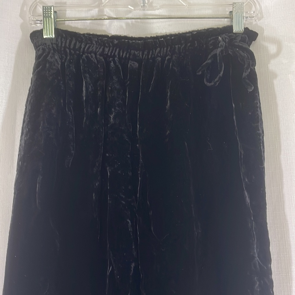 611 10/$50ππ»ββοΈ J. Jill Rayon Velvet Black Slacks - Picture 8 of 16